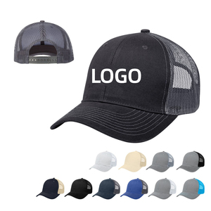 Großhandel 6-Panel Baseballkappe mit Individueller Stickerei, Schlichte Snapback <span class=keywords><strong>Richardson</strong></span> 112 Trucker-Mütze mit Netzrücken für Herren - Product Image 1