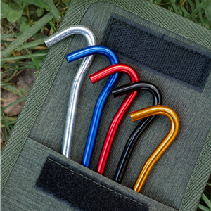 Gancho Metálico Multicolor para Tienda de Campaña, Accesorio para Exteriores, Fijación Precisa para <span class=keywords><strong>Camping</strong></span>, Senderismo y Viajes - Product Image 5