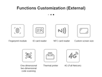 Máquina de Quiosco Inteligente de Autoservicio con Android 11, Impresora Térmica de 80 mm, Sistema Todo en Uno para Boletos y Admisión, Sdlpos