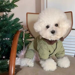 JM-Ropa siamesa de cuatro patas para perros de otoño e invierno de alta calidad con capucha Mono para perros cálido - Product Image 1