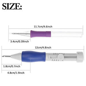 Ensemble <span class=keywords><strong>de</strong></span> stylos <span class=keywords><strong>de</strong></span> broderie <span class=keywords><strong>magique</strong></span> DIY, accessoires <span class=keywords><strong>de</strong></span> couture à l'<span class=keywords><strong>aiguille</strong></span> - Product Image 4