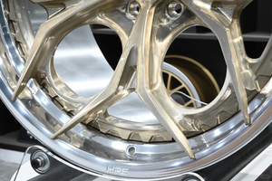 Jantes en alliage forgé FSC-56 personnalisées en deux parties, finition or brossé, 18 19 20 21 22x10 pouces, pour <span class=keywords><strong>BMW</strong></span> Mercedes Audi GMC - Product Image 6