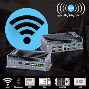X86 J1900 Quad-core Fanless Mini Industrial-grade <strong>Computer</strong> Embedded Box Industrial <strong>Computer</strong> and Accessories - Product Image 2