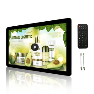 15.6 Inch 21.4 Inch Ultra-Thin High Brightness <b>Wall</b>-Mounted Smart Digital Advertising Screens for Office & Mall Use - Product Image 6