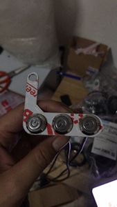 אופנוע הוביל את האופנוע על-off-קרן אור ערפל להתחיל להרוג handlebar מתכווננת הר מתגים עמיד למים כפתור dc12v - Product Image 6