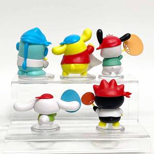 Kulomi all'ingrosso di alta qualità Sanrioed cartone animato simpatico pinguino Pochacco prendiamo una <span class=keywords><strong>serie</strong></span> di Sauna <span class=keywords><strong>figure</strong></span> d'azione giocattolo alla moda - Product Image 4