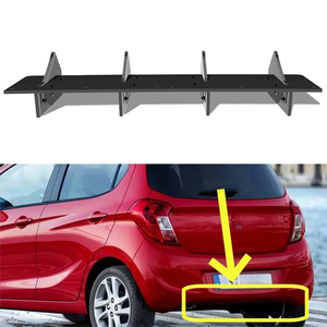 <strong>Car</strong> Rear Bumper Spoiler Lip <strong>Diffuser</strong> Modification Part For Opel Karl 2015-2016 Bumper Guard <strong>Protector</strong> Cover <strong>Car</strong> Accessories - Product Image 1