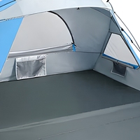 Tente de camping de plage Wind Valley Cabana à couche unique avec ouverture automatique rapide, en tissu nylon respirant
