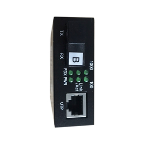 1 SC Fibre optique 10/100/1000M <span class=keywords><strong>RJ45</strong></span> POE Port Transceiver Fast Ethernet SC Media Converter <span class=keywords><strong>Switch</strong></span> - Product Image 2