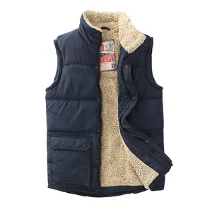 Gilet matelassé réversible pour <span class=keywords><strong>homme</strong></span>, respirant, en nylon, style décontracté, vêtement d'extérieur avec <span class=keywords><strong>blazer</strong></span> <span class=keywords><strong>sans</strong></span> manches décontracté - Product Image 1