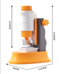 <span class=keywords><strong>Microscope</strong></span> optique pour enfants jouet expérience scientifique du premier cycle du secondaire ensemble d'étudiants portables 3 en 1 spéciaux - Product Image 3