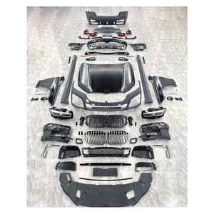 Vente chaude voiture pare-chocs Grille Spoiler jupe latérale garde-boue Bodykit pour G11/G12 2016-2018 mise à niveau à 2022 frais administratifs - Product Image 3