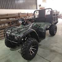Quad tout-terrain professionnel robuste 4x4 300cc à refroidissement par eau pour l'agriculture, la ferme et le transport sur terrain accidenté
