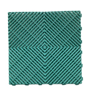 Factory Wholesale 18mm Interlocking Pp Garage <strong>Floor</strong> Tiles Vented <strong>Vinyl</strong> Flooring - Product Image 3