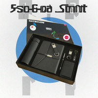 Ensemble cadeau de carnet de notes en cuir PU de luxe personnalisé EEGO avec stylo et clé USB, coffret cadeau pour la rentrée scolaire