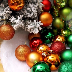 Bolas Colgantes <span class=keywords><strong>de</strong></span> Colores Brillantes para Navidad, Decoraciones para Árboles <span class=keywords><strong>de</strong></span> Navidad y Techos, Adornos Festivos - Product Image 3