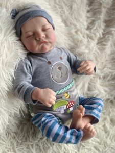 Wholesale 17 Inch Reborn <strong>Doll</strong> <strong>Real</strong> <strong>Baby</strong> <strong>Dolls</strong> Newborn Reborn <strong>Baby</strong> <strong>Dolls</strong> Soft Silicone Realistic Reborn <strong>Baby</strong> for Gift