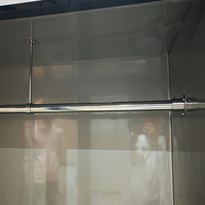 Réfrigérateur vitrine à double porte en verre avec refroidissement par air en acier inoxydable pour pâtisserie, boulangerie, congélateur commercial - Product Image 4