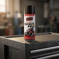 Aérosol acrylique 400 ml résistant au carburant, séchage rapide, brillant, pour couvrir les rayures, résistant aux UV, restauration de la couleur, rénovation de moto