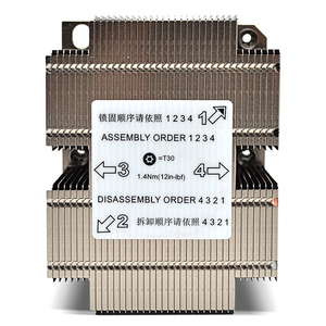 Enfriador de CPU LGA3647 1U, Radiador de Placa de Cobre, Ventilador Pasivo para Disipación de Calor - Product Image 6
