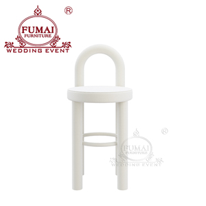 Modern Velvet High Chair <b>Stool</b> Bar Kitchen Barstools for Outdoor Hotel <b>Dining</b> Mall Luxury - Product Image 4