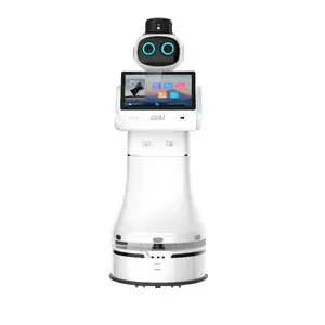 Intelligence Concierge Robot Patrol Reception Service Intelligent Security Patrol Robot Lithium Battery Set 24v35ah Provided