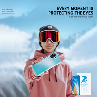 Auto-réparation protéger l'écran incurvé Pelicula De Hidrogel téléphone écran avant Tpu Film transparent Film Hydrogel