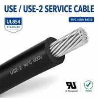 Fabricante de Cables Personalizados USE USE-2, Cable de Cobre con Aislamiento XLPE, Exportador de Cables para Pedidos al por Mayor para Entrada de Servicio