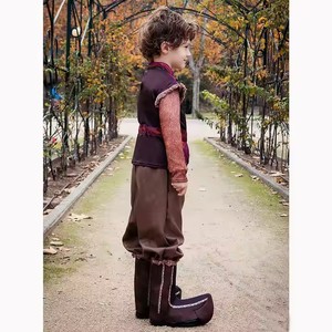 Costume de Noël pour garçons Ice Master Uniform, costume de Roi <span class=keywords><strong>des</strong></span> <span class=keywords><strong>Neiges</strong></span>, costume de personnage de dessin animé et de film avec pantalon et haut en polyester - Product Image 3