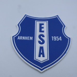 Tùy chỉnh thể thao bóng đá Jersey TPU huy hiệu metflex truyền nhiệt Dập nổi 3D flexstyle logo nhãn mạ tần số cao TPU các bản vá lỗi - Product Image 4