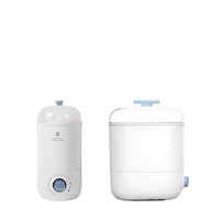 Esterilizador de biberones de vapor eléctrico certificado CE para 0-12 meses Material de silicona con patrón impreso