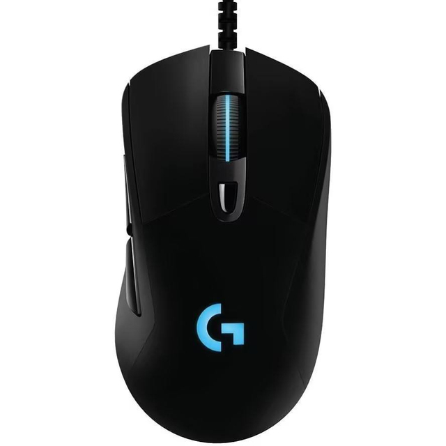 Logitech G403 Hero Programmable Right-Handed Gaming Mouse 6 Customizable Buttons On-the-Fly DPI Switching 25600 DPI RGB Backlit