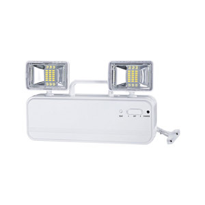 Lámpara <span class=keywords><strong>de</strong></span> <span class=keywords><strong>Emergencia</strong></span> LED <span class=keywords><strong>de</strong></span> Doble Cabezal Portátil, Recargable, <span class=keywords><strong>de</strong></span> Montaje en Pared, <span class=keywords><strong>para</strong></span> Interiores, Precios Directos <span class=keywords><strong>de</strong></span> Fábrica - Product Image 1