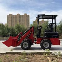 Mini Wheel Loader dengan Lampiran Backhoe Dijual, Backhoe Loader Kecil Dijual
