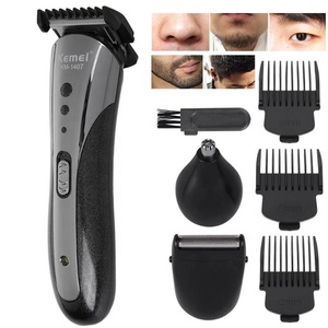 Kemei 3 in 1 rasoio elettrico tagliacapelli elettrico ricaricabile naso professionale tagliacapelli barba macchina da barba KM-1407 - Product Image 6