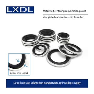 Haute qualité personnalisé NBR métrique auto-centrage zingage blanc <span class=keywords><strong>joint</strong></span> d'étanchéité <span class=keywords><strong>hydraulique</strong></span> <span class=keywords><strong>joint</strong></span> composé <span class=keywords><strong>joint</strong></span> - Product Image 2