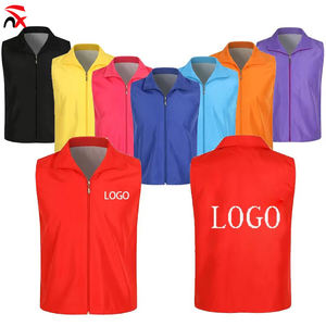 Cetak Logo kustom Toko Khusus rompi pemakai ringan rompi seragam Supermarket untuk promosi - Product Image 1