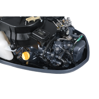 Motor Laut 30HP 40HP Kompatibel dengan Motor Tempel Bensin Yamaha Mesin Kapal Asli 2 Tak 4 Tak Motor Tempel