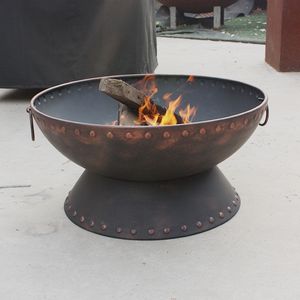 <span class=keywords><strong>Chimenea</strong></span> de leña circular de acero para <span class=keywords><strong>terraza</strong></span> exterior - Product Image 4