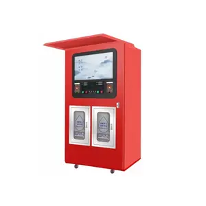 A Reverse Osmosis Outdoor Coin Operated Fully Automatic Pure Can Be Directly Consumed Water Vending Machine