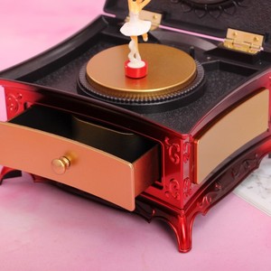 Creative Classic Dressing Table <b>Music</b> <b>Box</b> With Rotating Dancing Girl And Mirror Drawer For Girls Birthday Gift - Product Image 3