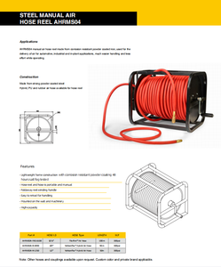 Enrouleur de tuyau <span class=keywords><strong>mural</strong></span> <span class=keywords><strong>manuel</strong></span> réglable en acier robuste LANBOOM OEM portable - Product Image 2