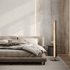Moderne Nordique Dolomite Disque LED lampadaire Classique simple Lumière luxe Phosphore - Product Image 6