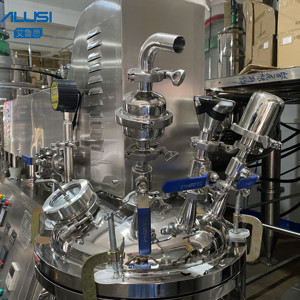 Homogeneizador de vacío de elevación hidráulica Mezclador cosmético viscoso Máquina para hacer Crema Corporal Homogeneizador emulsionante - Product Image 6