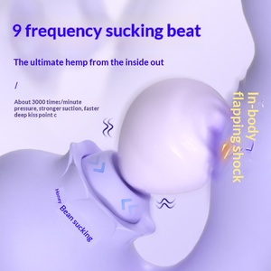 Vibromasseur Rose USB en forme de fleur, appareil de masturbation féminine interne/extérieure, bâton vibrant rond, bâton AV - Product Image 4