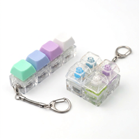 Wholesale Custom Various Styles Mechanical Switch Clicker Stress Relief Keyboard Fidget Keychain Toy