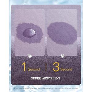 พรมเช็ดเท้าไมโครไฟเบอร์แบบนุ่มเรียบง่าย รูปทรงสี่เหลี่ยมผืนผ้า ด้านหลังเป็นยาง สำหรับห้องน้ำ ห้องนอน ระเบียง และพื้นที่ใช้สอยในบ้าน - Product Image 5