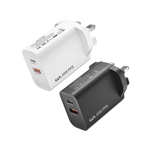El cargador estándar PD de 45W para Reino Unido, un producto transfronterizo de gran éxito, es compatible con Samsung y Apple iPhone 15 con carga rápida. - Product Image 4
