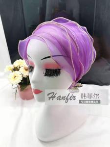 Diadema Elástica Cruzada para Mujer, Ropa Interior Islámica, Gorro Étnico, Accesorio Multiusos para Pañuelo de Cabeza - Product Image 2