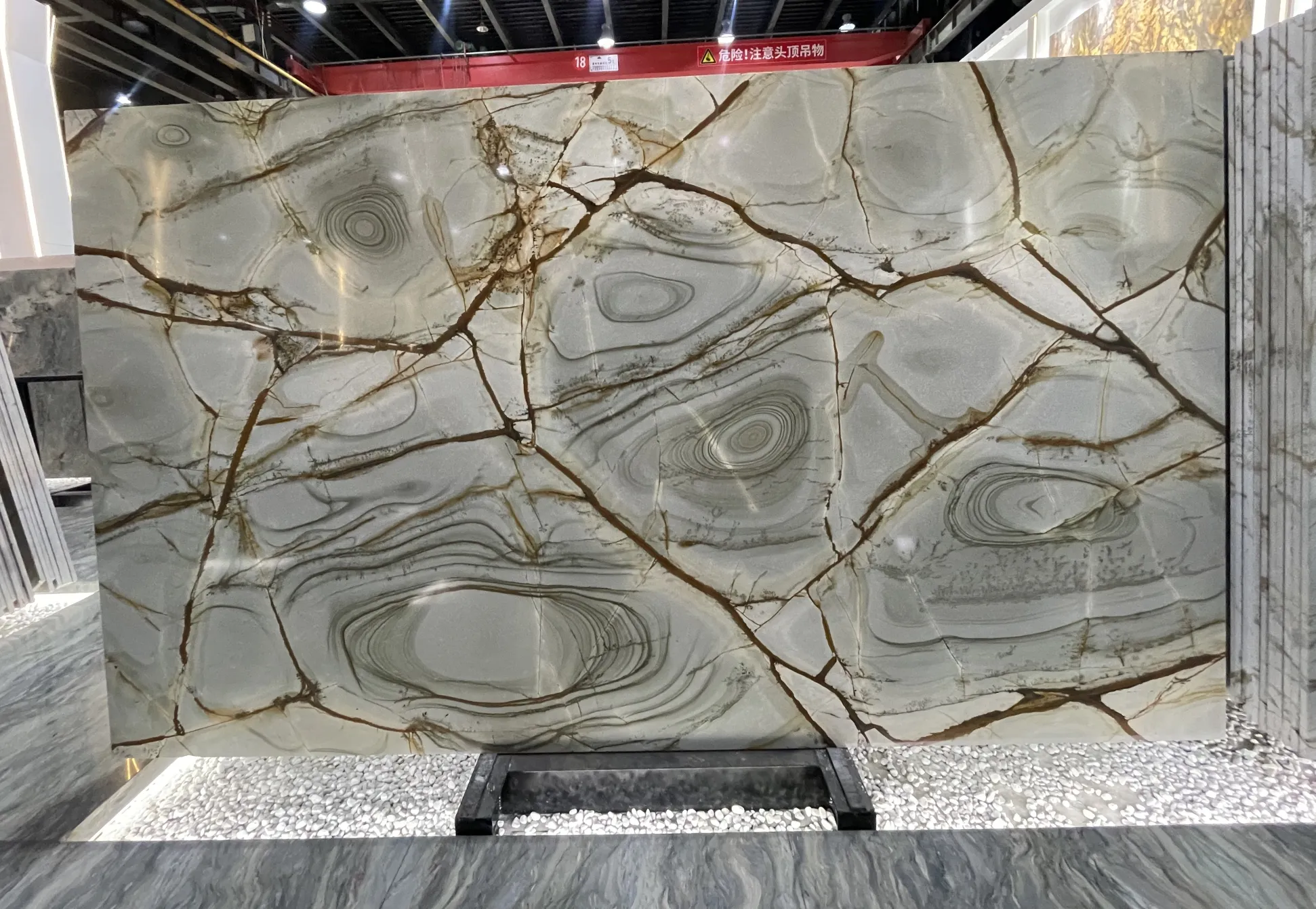 Hot Selling 100% Natural Stone Brazilian Quartzite Rome Impression granite floor tiles
